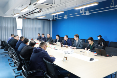 臺(tái)灣新金寶集團(tuán)?工信智寶領(lǐng)導(dǎo)一行蒞臨中原工業(yè)設(shè)計(jì)城洽談落地事宜