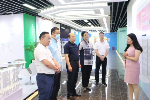 中原工業(yè)設計城陪同河南省工信廳副廳長郝敬紅一行前往深圳大灣區(qū)進行參觀考察
